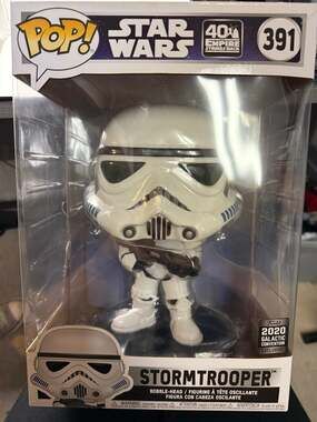 Galactic Convention 10 inch Storm Trooper Funko Pop